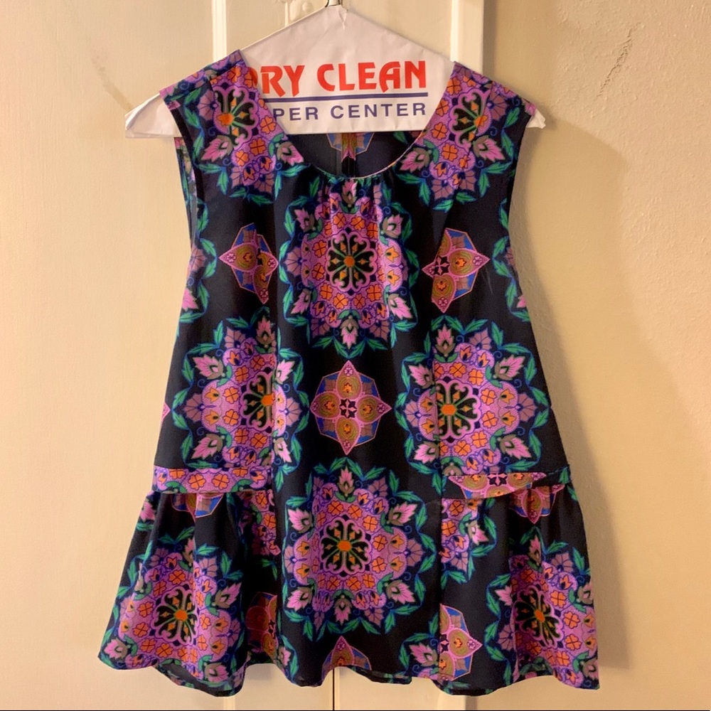 JCrew Peplum Top, size 6